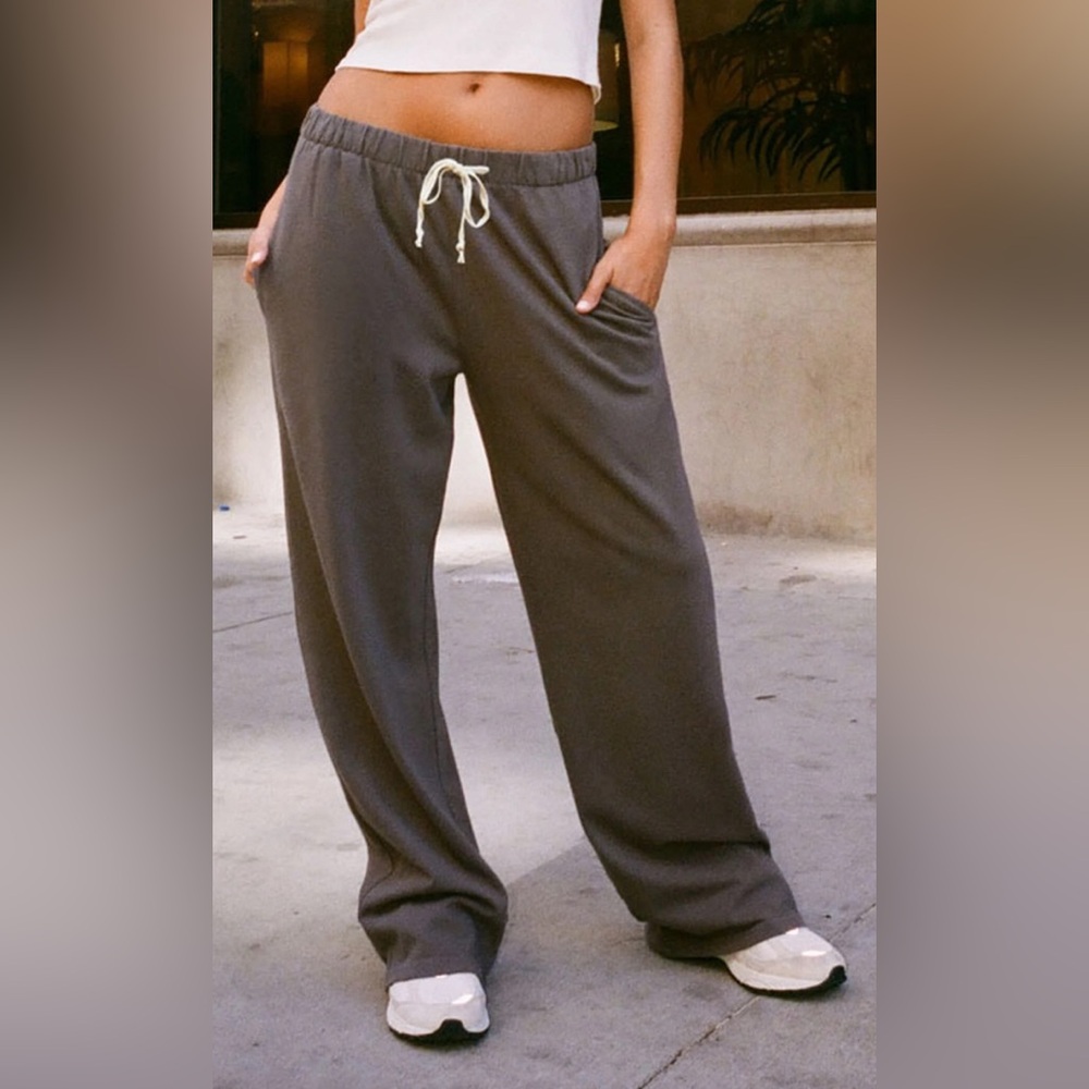 John Galt (Brandy Melville) Gray Anastasia Sweatpants